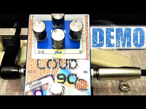 PEDALI PER CHITARRA ELETTRICA | COLOMBO AUDIO ELECTRONICS 90 | DISTORSORE | EFFETTI  CHITARRA