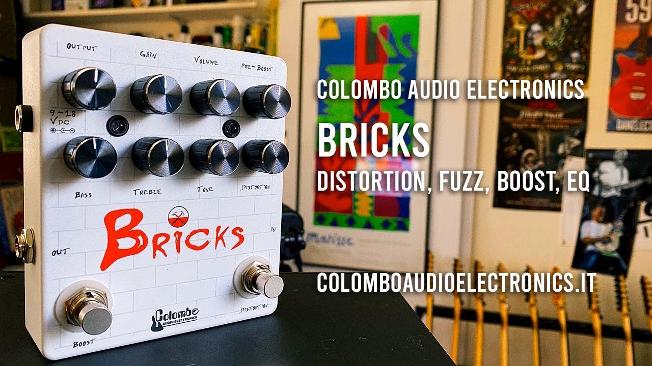 Colombo Electronics: BRICKS Distortion, Boost, Fuzz, EQ ...