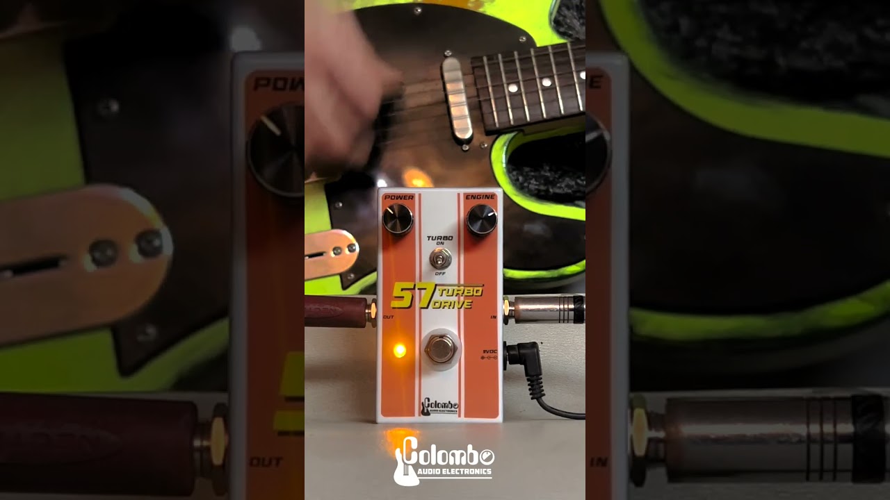 Colombo Audio Electronics - 57 Turbo Drive - Quick shot #guitar #pedal #telecaster #50s