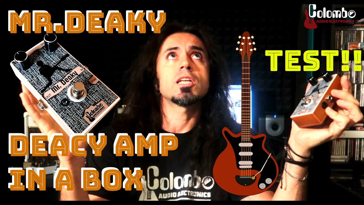 TEST: (ENG SUBS) Deacy amp pedal Mr.DEAKY colombo audio electronics