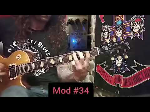 Colombo Audio Electronics November Child played by Simone Veneri (Revolution, Guns N' Roses tribute)