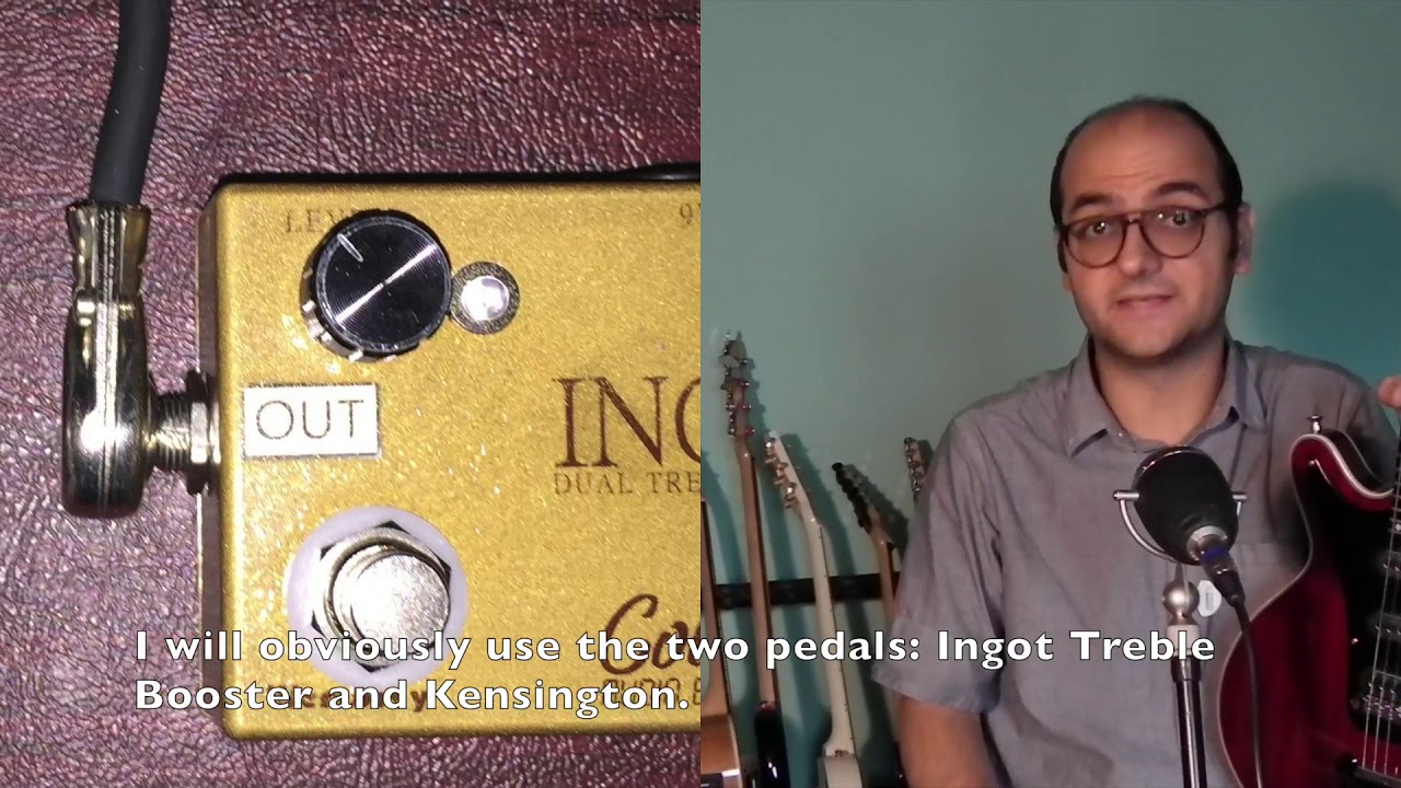 Brian May sound: Colombo Audio Electronics Kensington Overdrive + Ingot Dual Treble Booster