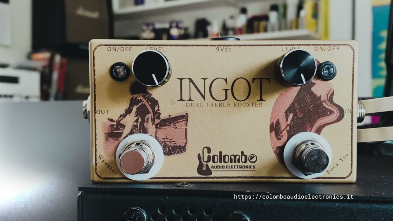 Colombo Electronics: INGOT Dual Treble Booster