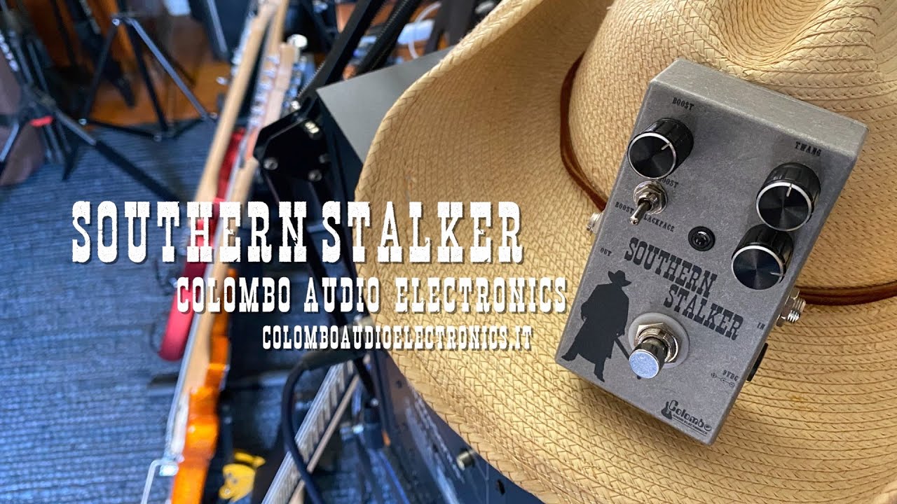 Colombo Audio Electronics: SOUTHERN STALKER Boost & 'Blackface' OD